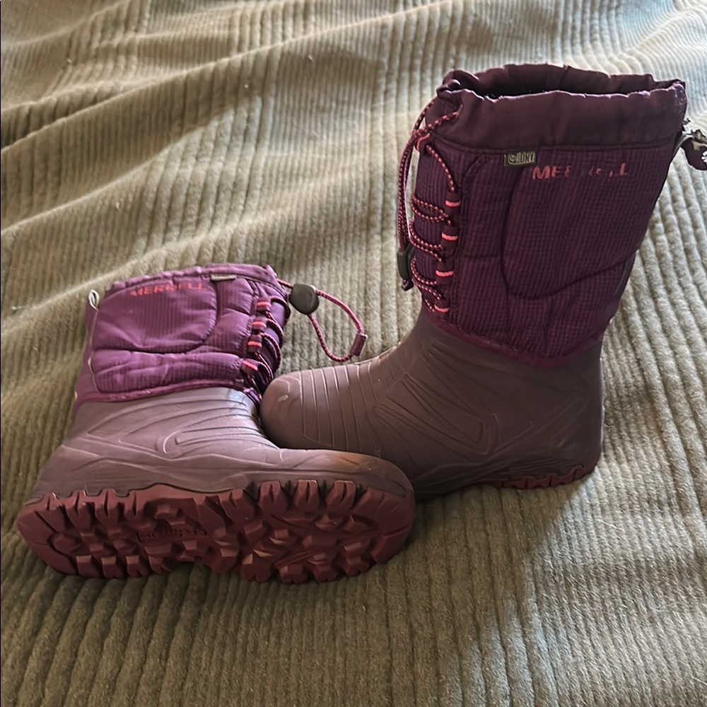 Merrell Kids' Purple Snow & Rain Boots